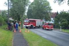 Einsatz 07.06.2017 - Straßensperrung Feuerwehr Stadtlengsfeld